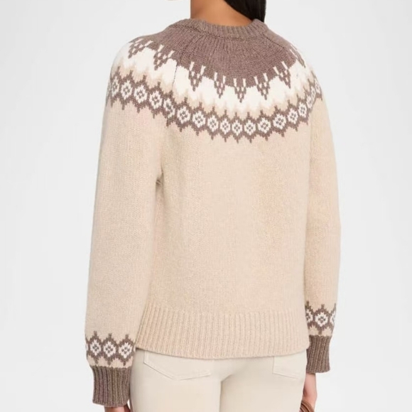 rag & bone Beth Wool Fair Isle Sweater - Picture 3 of 14